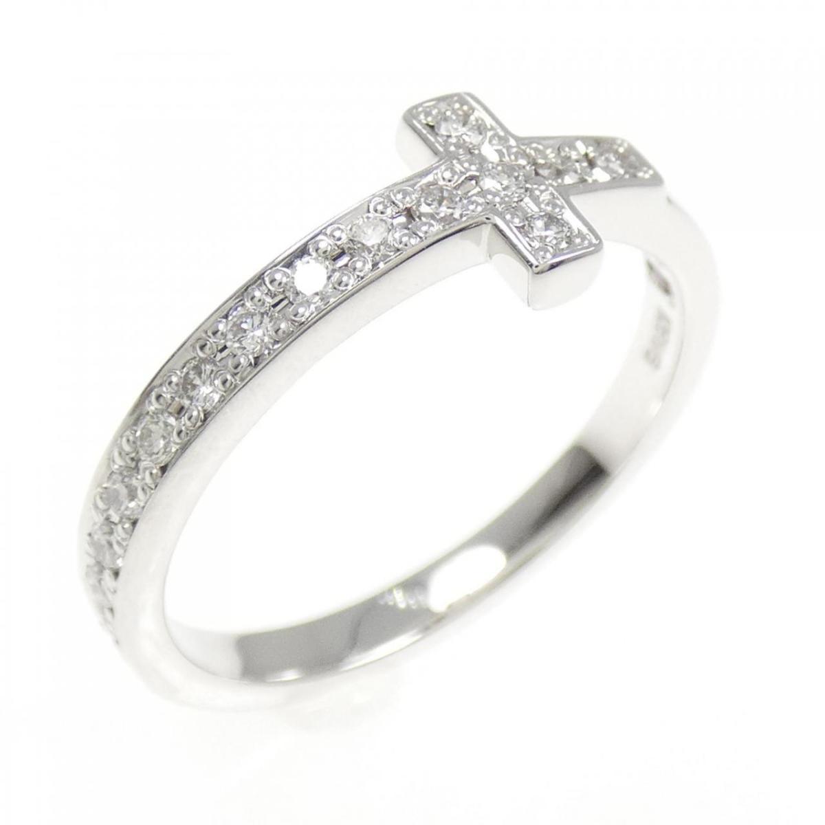 K18WG ダイヤモンド リング 0.20CT【中古】