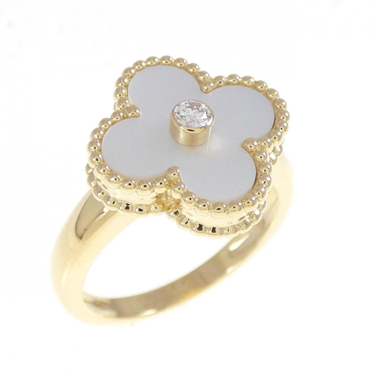 ヴァンクリーフ&アーペル ヴィンテージアルハンブラ リング【中古】