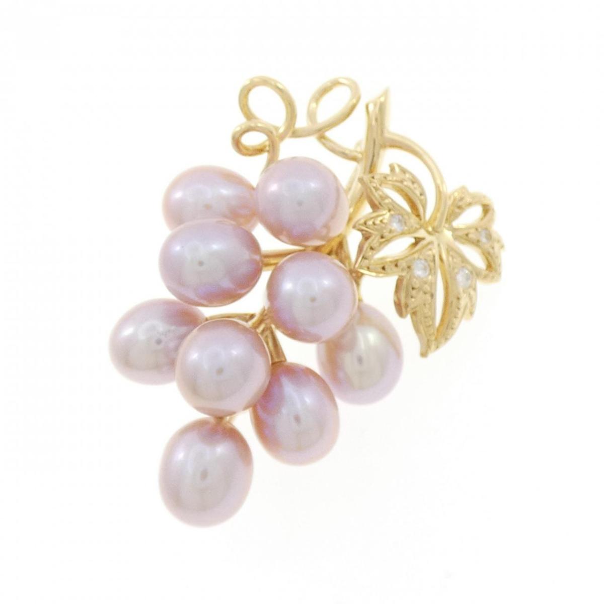 楽天市場】MIKIMOTO ミキモト ピン ブローチ 雪の結晶モチーフ パール