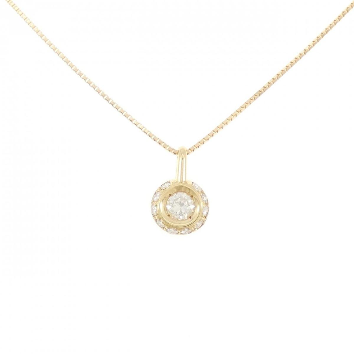 K18YG ダイヤモンド ネックレス 0.27CT【中古】｜KOMEHYO ONLINESTORE 店