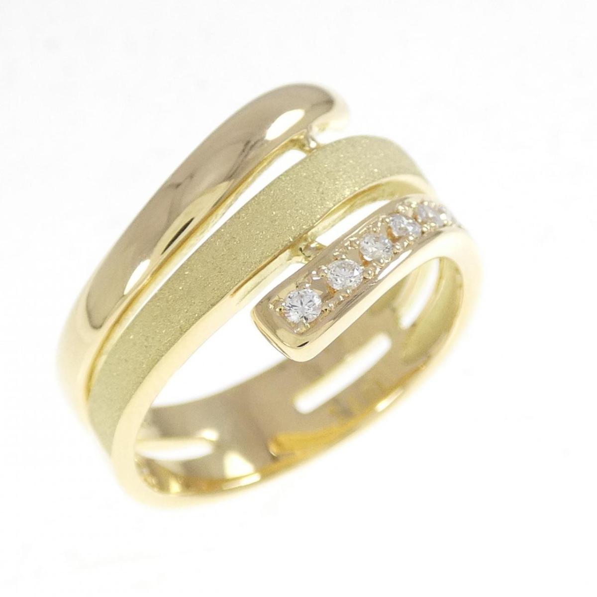 タムラ ムネタカ ダイヤモンド リング 0.12CT【中古】