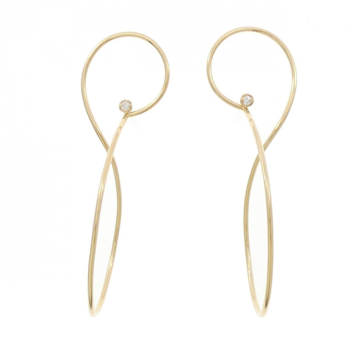 スタージュエリー ダイヤモンド ピアス 0.04CT【中古】