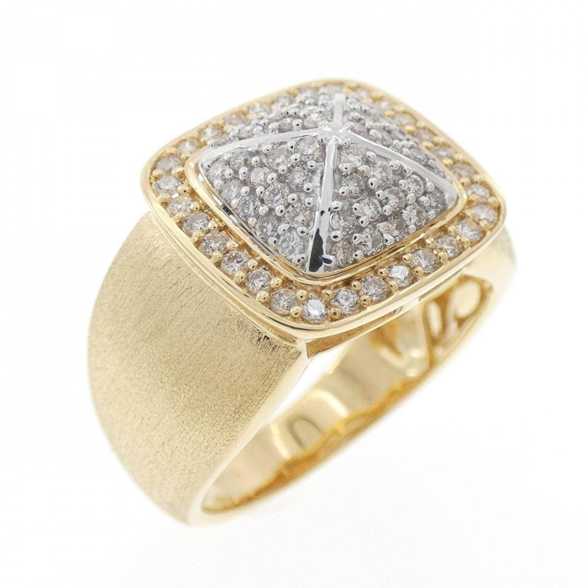 ジーエスティービー ダイヤモンド リング 0.45CT【中古】