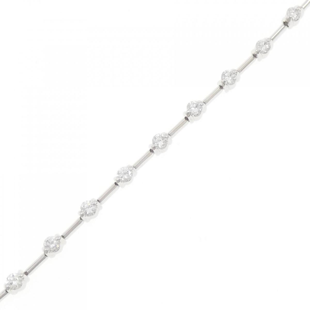 LINE ダイヤモンド ブレスレット 1.25CT【中古】