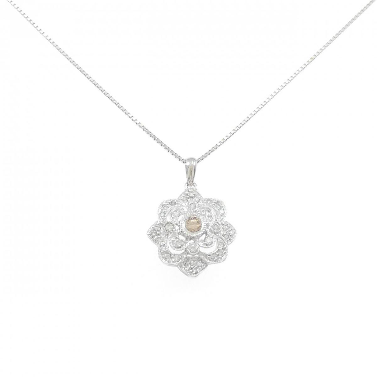 K18WG ダイヤモンド ネックレス 0.40CT【中古】|KOMEHYO ONLINESTORE 店
