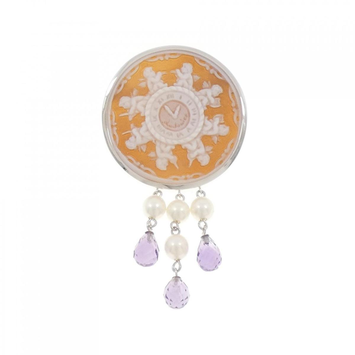 楽天市場】【本物保証】 新品同様 アパ APA シェルカメオ ペンダント付