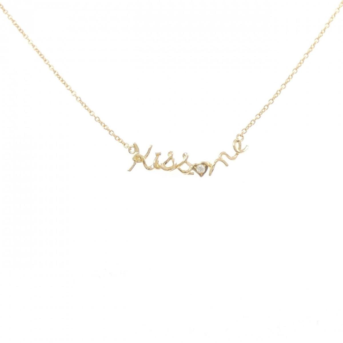 スタージュエリー ダイヤモンド ネックレス 0.01CT【中古】
