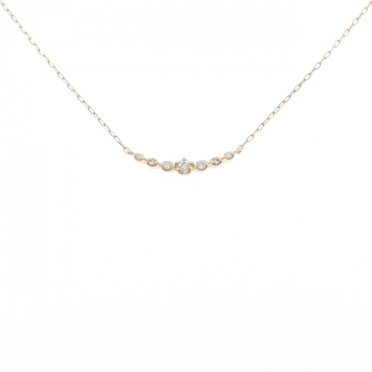 4゜C ダイヤモンド ネックレス【中古】