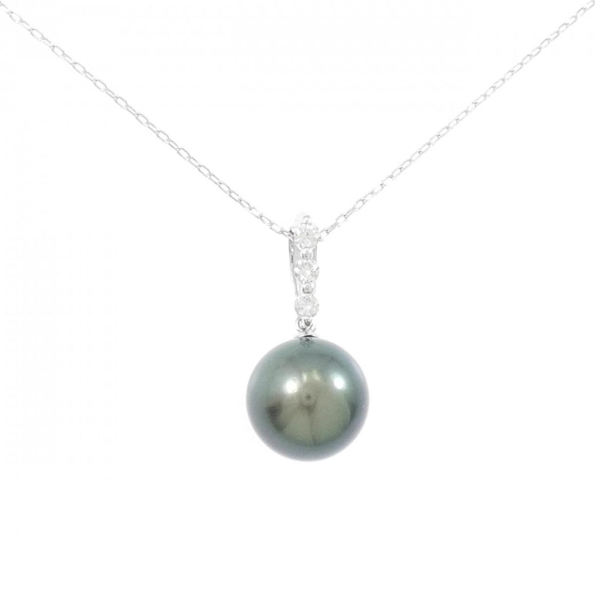 K18WG 黒蝶パール ネックレス 11.8mm【中古】|KOMEHYO ONLINESTORE 店