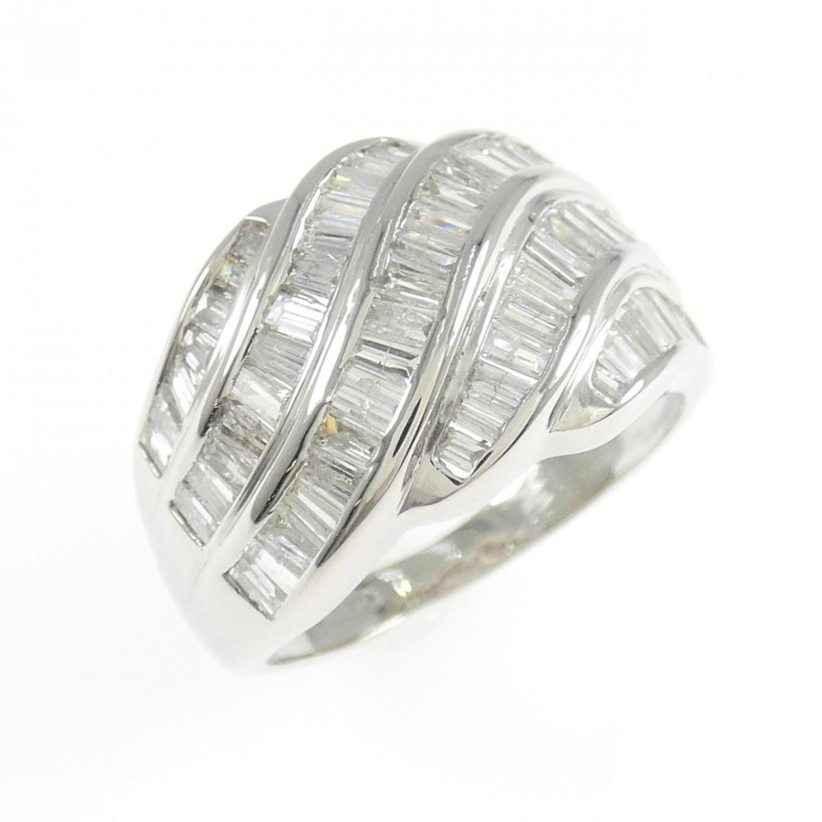 PT900 ダイヤモンド リング 1.51CT【中古】