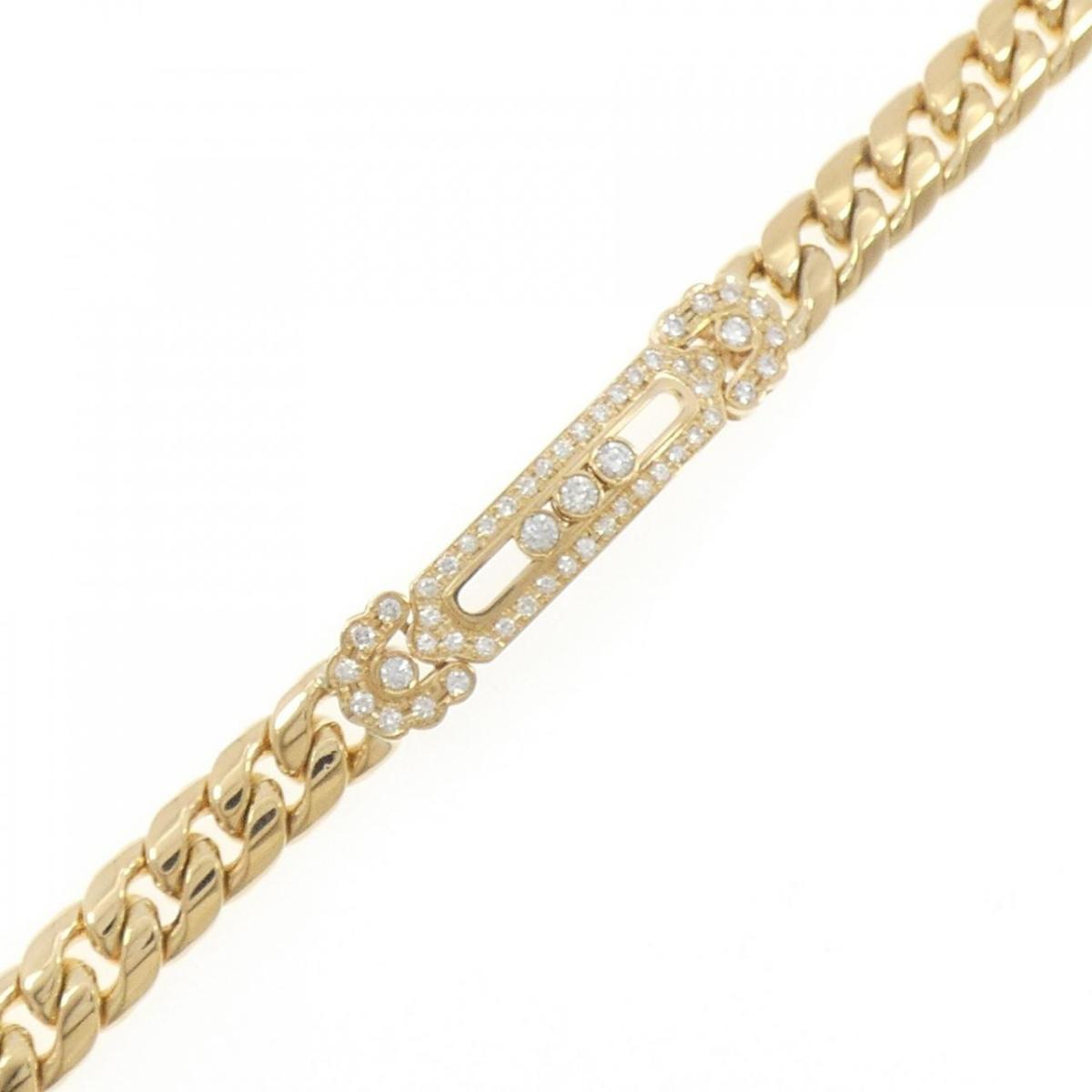 K18YG ダイヤモンド ブレスレット 0.65CT【中古】