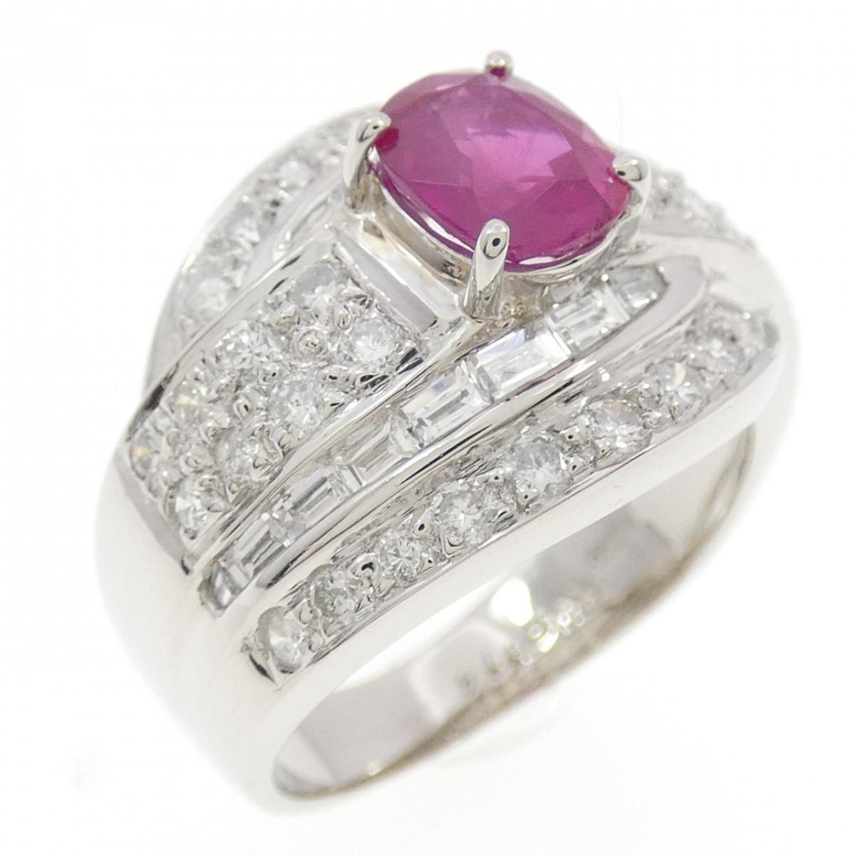 PT900 ルビー リング 1.14CT【中古】|KOMEHYO ONLINESTORE 店