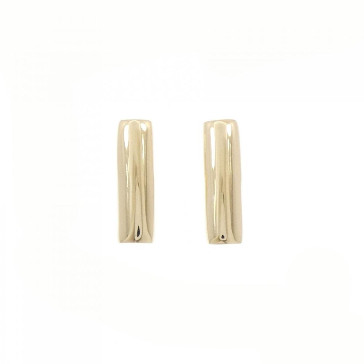 750YG/K18YG ピアス【中古】