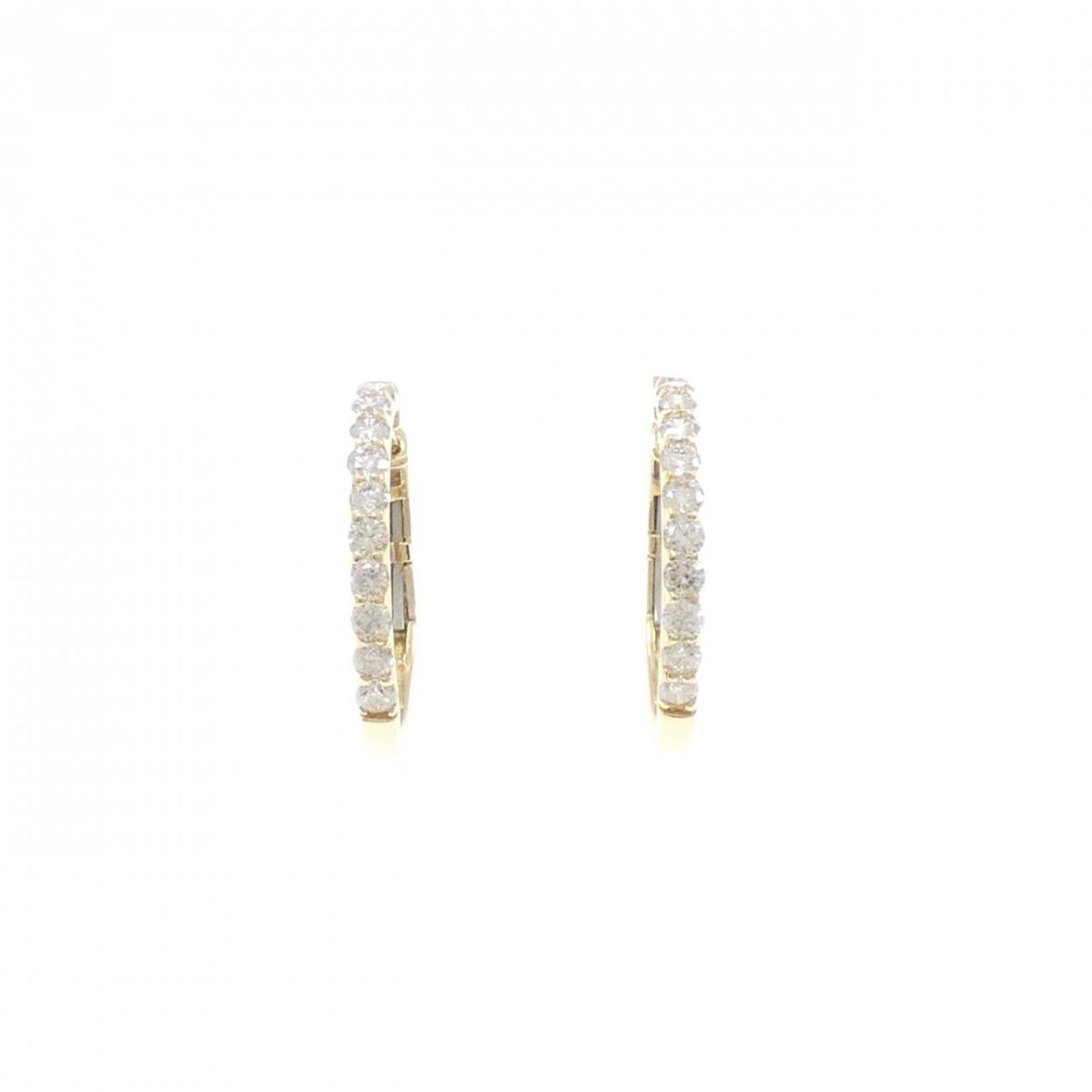 【新品】K18YG ダイヤモンド ピアス 1.00CT【新品】｜KOMEHYO ONLINESTORE 店 103,800円
