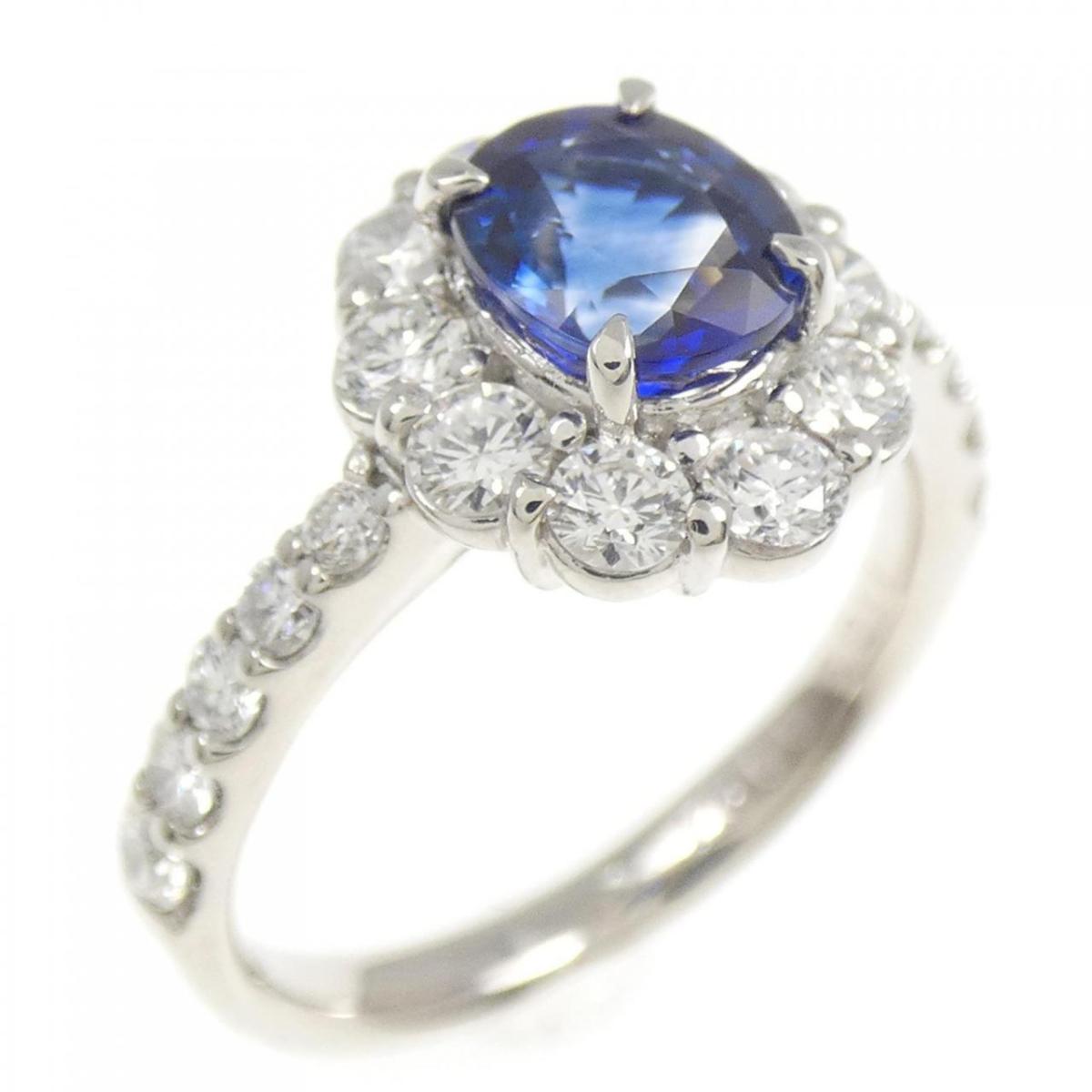 PT900 サファイヤ リング 1.109CT【中古】