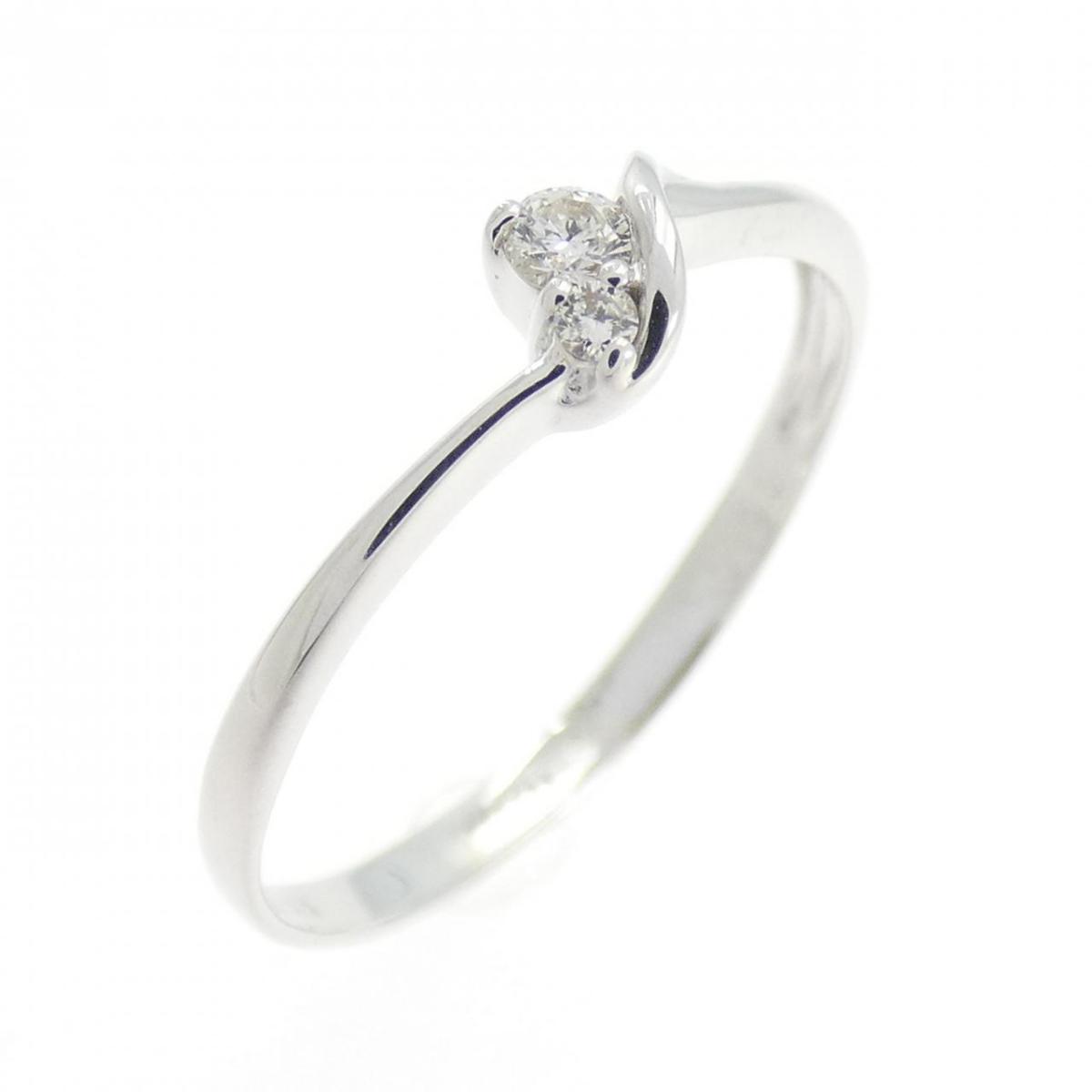 K18WG ダイヤモンド リング 0.05CT【中古】｜KOMEHYO ONLINESTORE 店