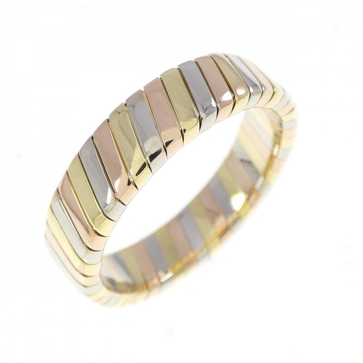 750スリーカラー リング【中古】