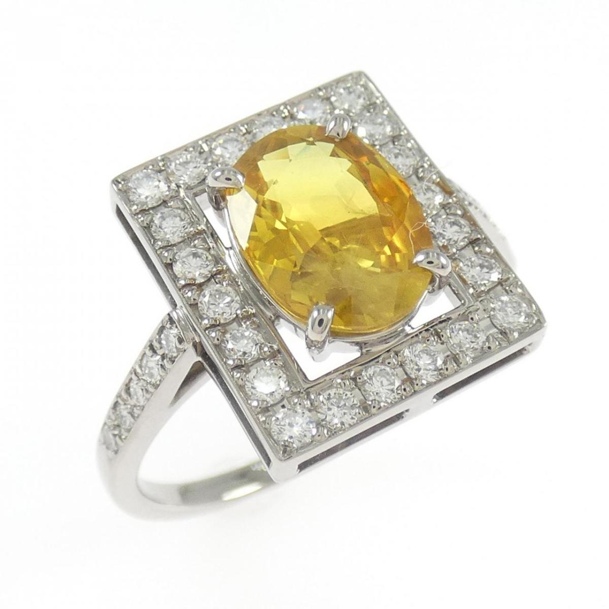 K18WG サファイヤ リング 1.93CT【中古】 89,430円