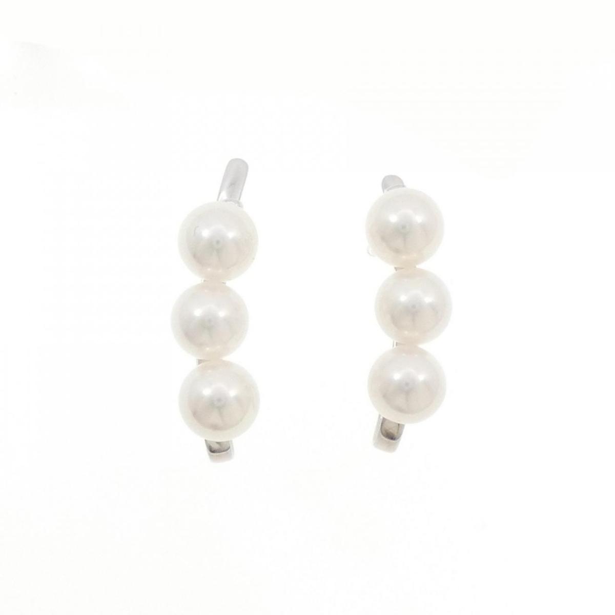 K18WG アコヤパール イヤリング【中古】｜KOMEHYO ONLINESTORE 店