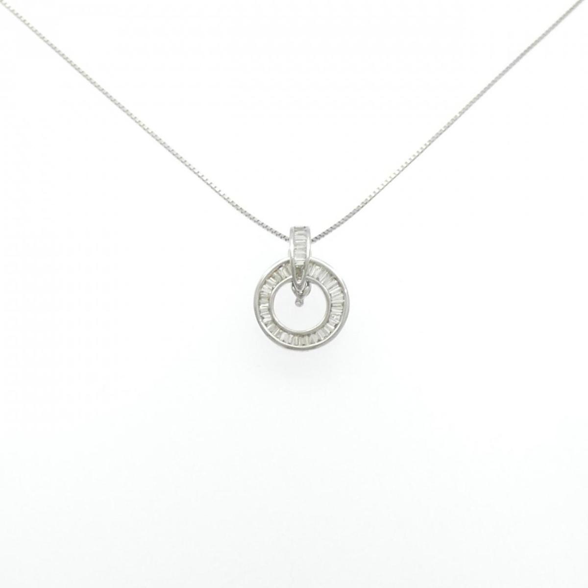 K18WG ダイヤモンド ネックレス 0.32CT【中古】|KOMEHYO ONLINESTORE 店