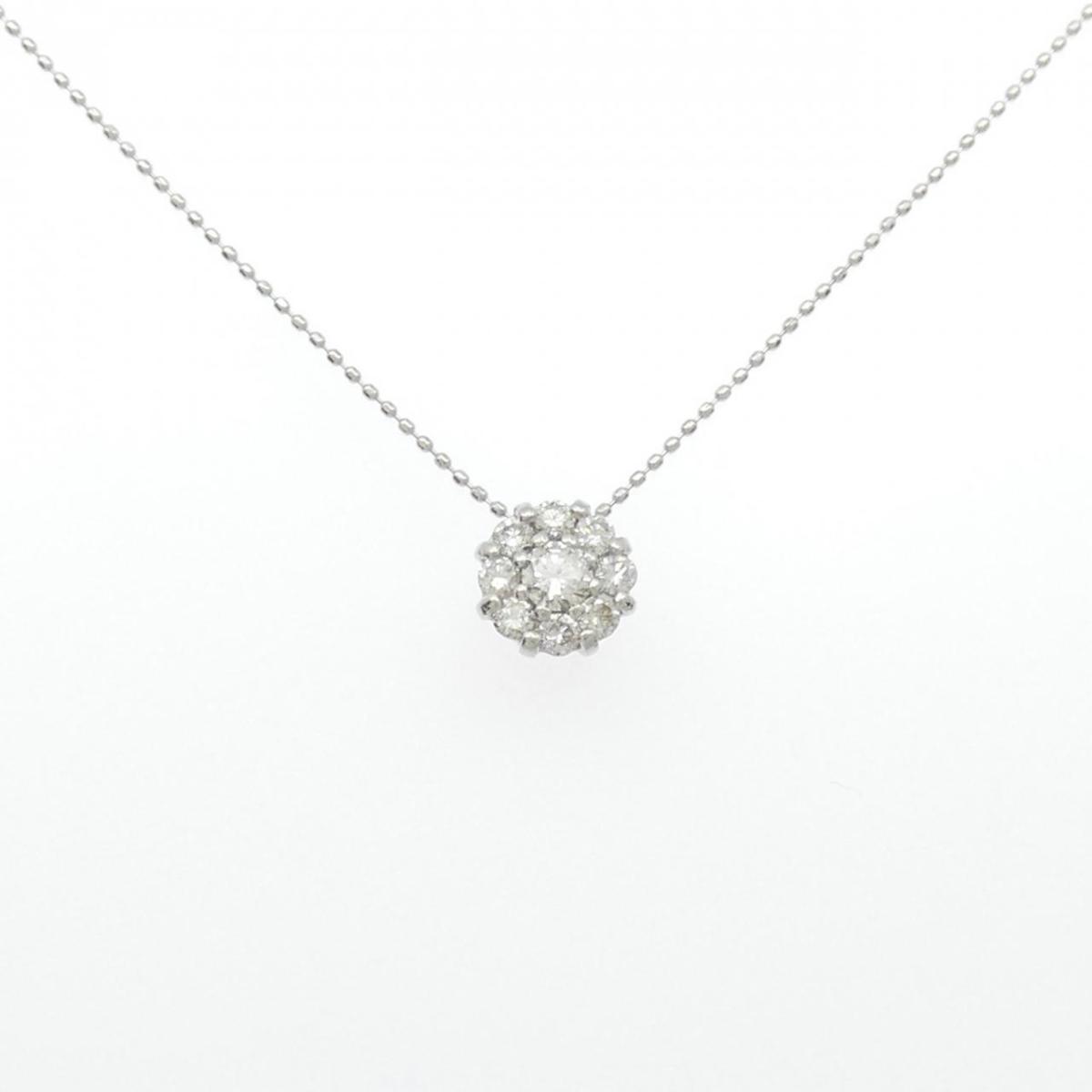 PT900/PT850 ダイヤモンド ネックレス 0.50CT【中古】｜KOMEHYO ONLINESTORE 店