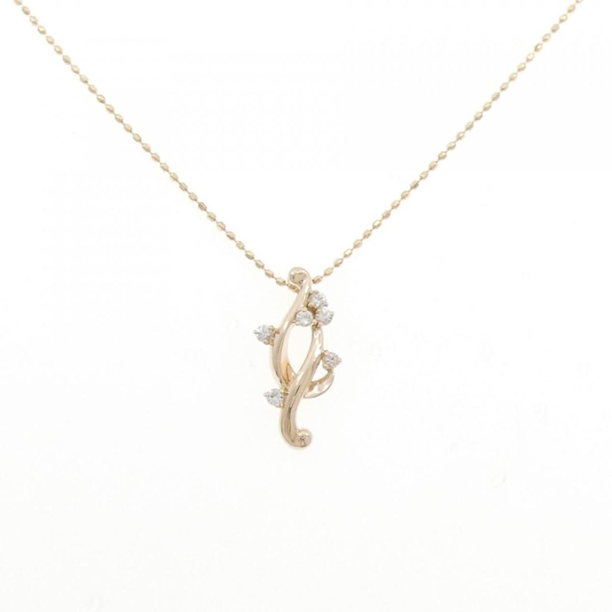K10YG ホワイトサファイヤ ネックレス 0.10CT【中古】｜KOMEHYO ONLINESTORE 店 20,878円