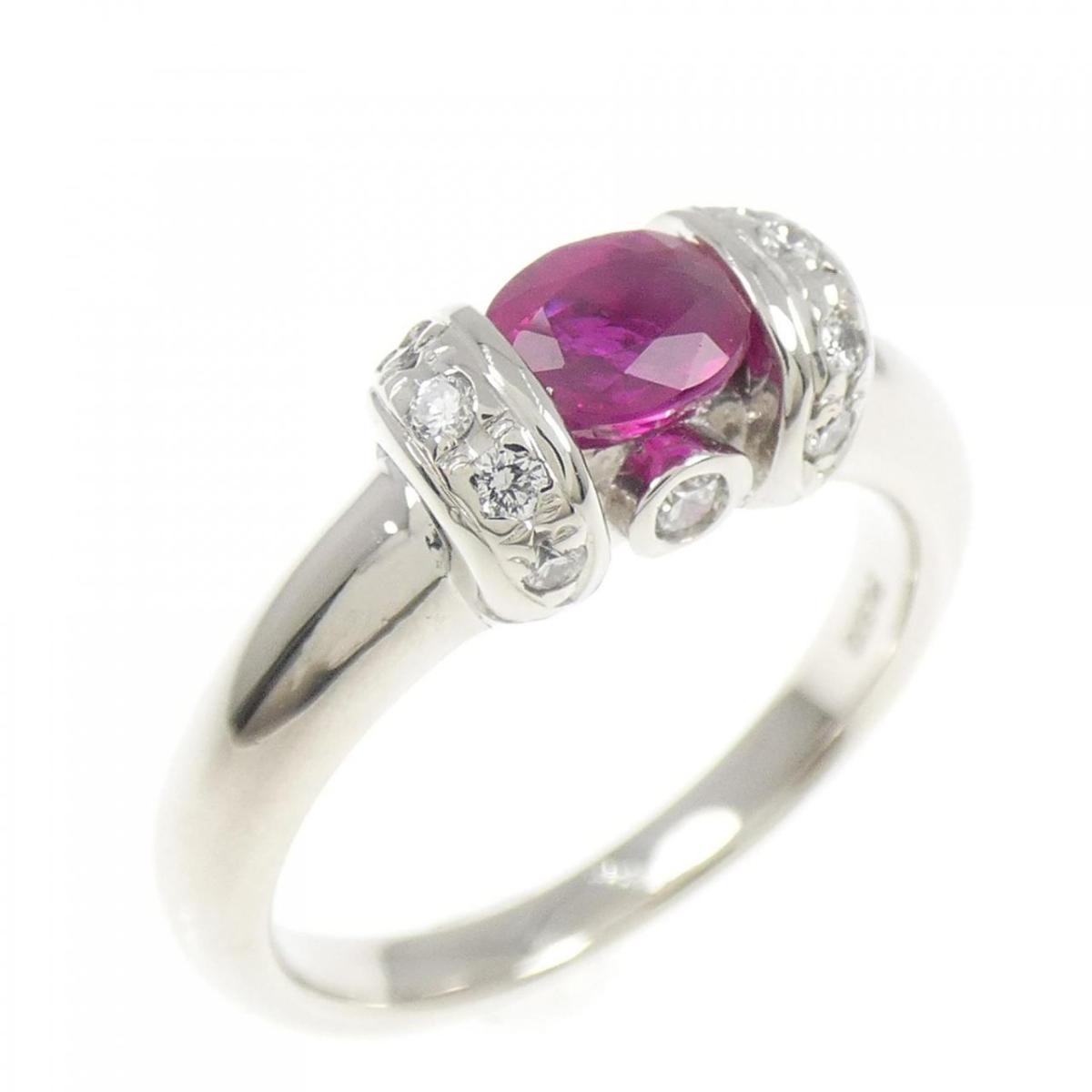 PT900 ルビー リング 0.57CT【中古】 82,830円