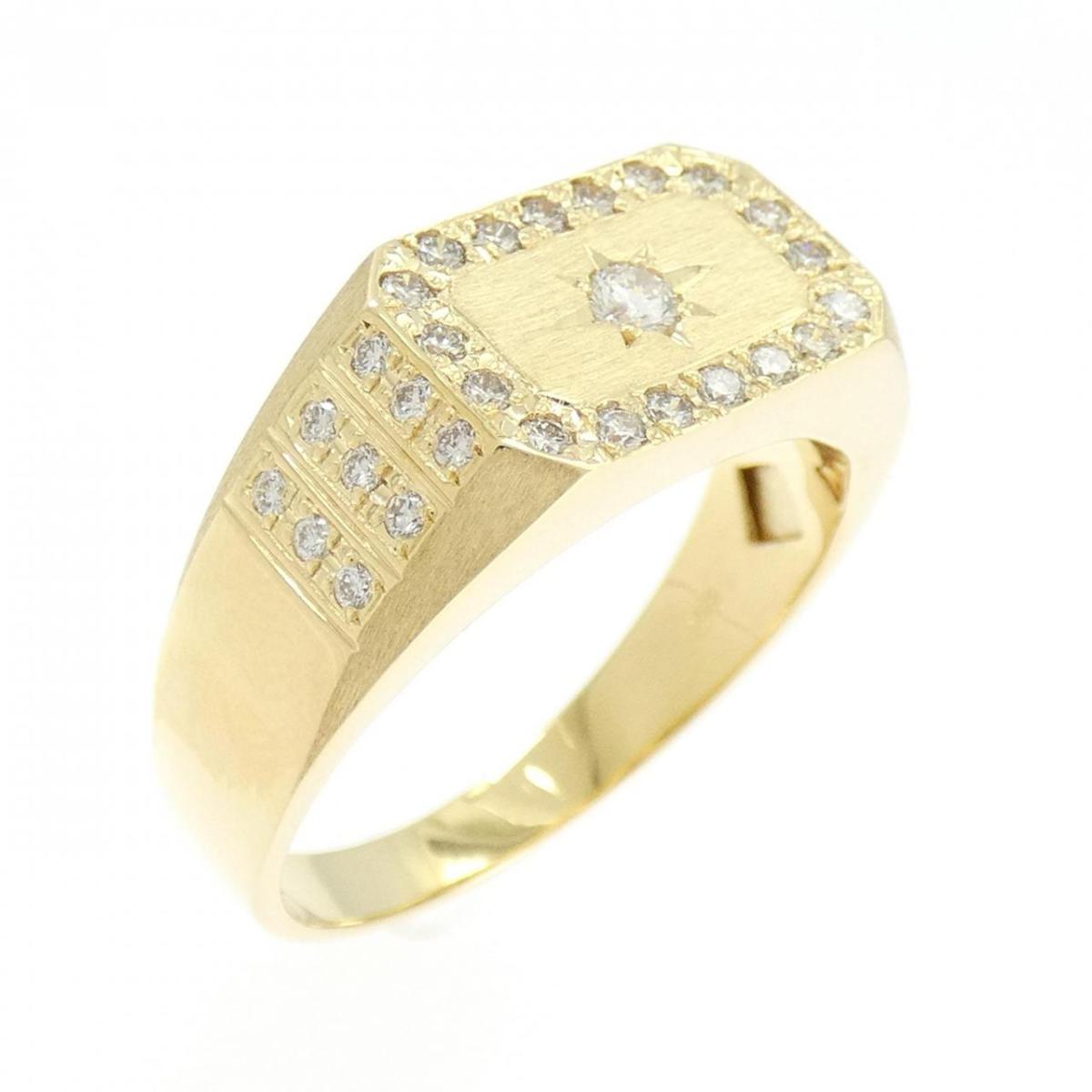 【新品】K18YG ダイヤモンド リング 0.48CT【新品】