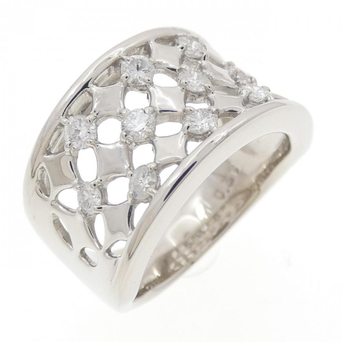 PT900 ダイヤモンド リング 0.50CT【中古】