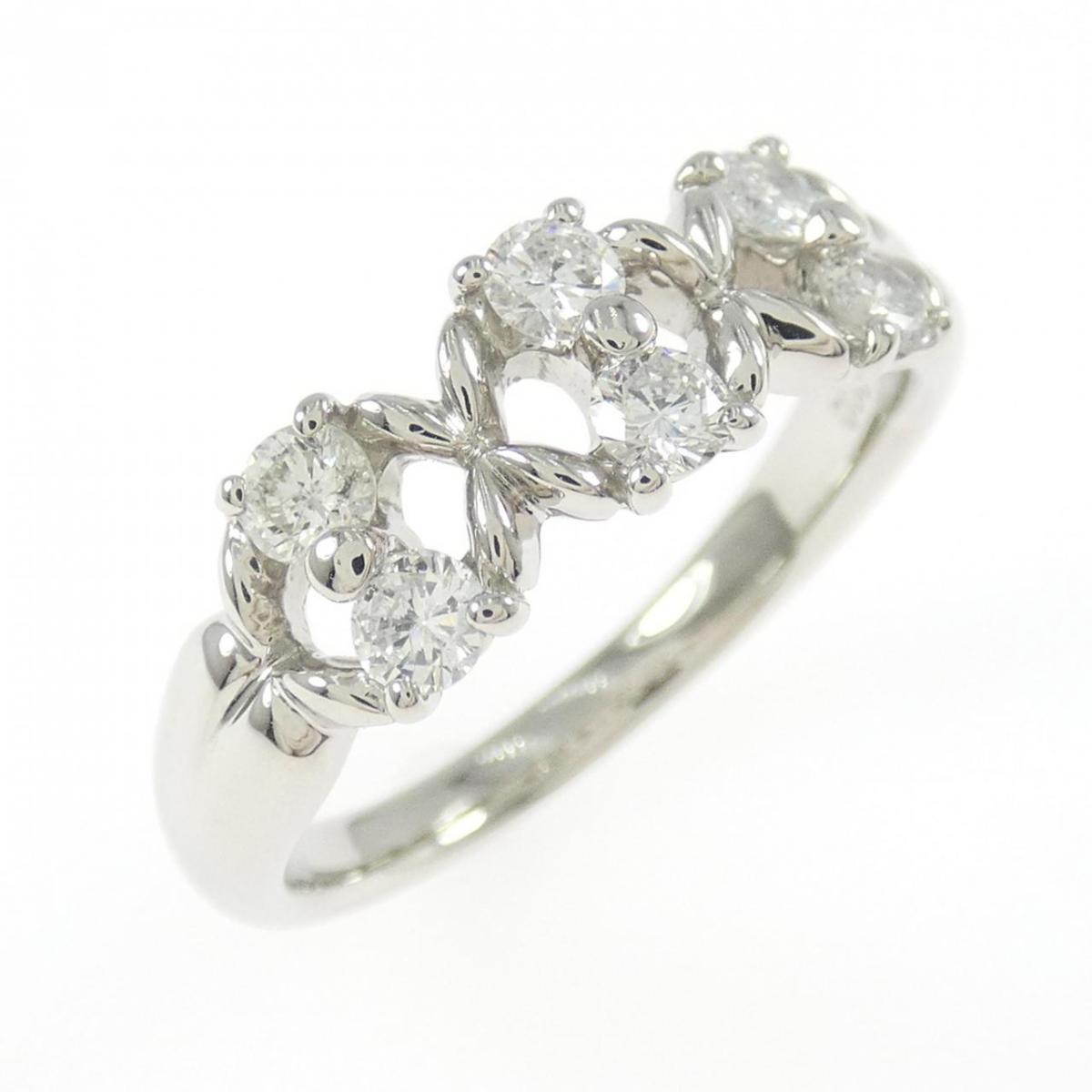 PT900 ダイヤモンド リング 0.50CT【中古】
