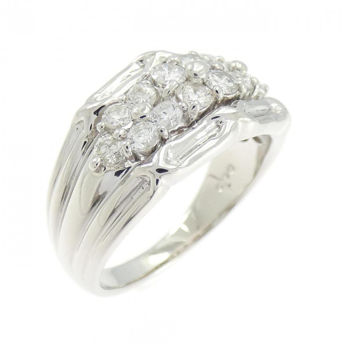 PT900 ダイヤモンド リング 0.70CT【中古】