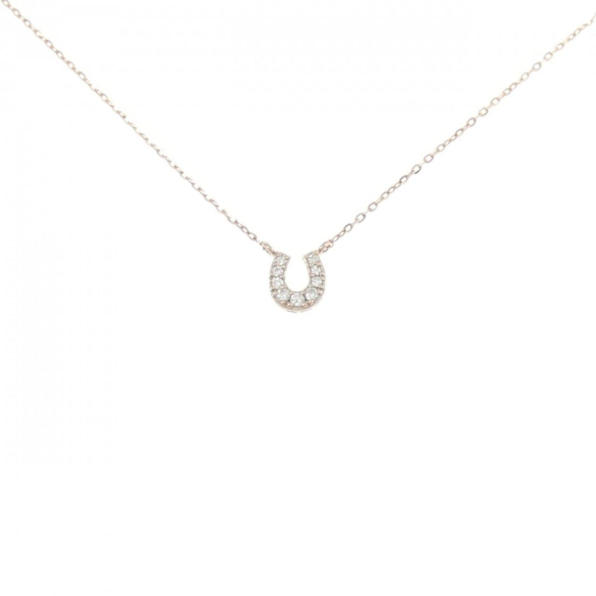エテ ダイヤモンド ネックレス 0.05CT【中古】