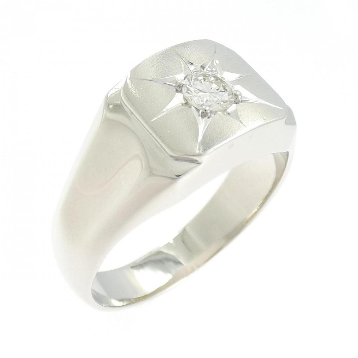 PT900 ダイヤモンド リング 0.25CT【中古】