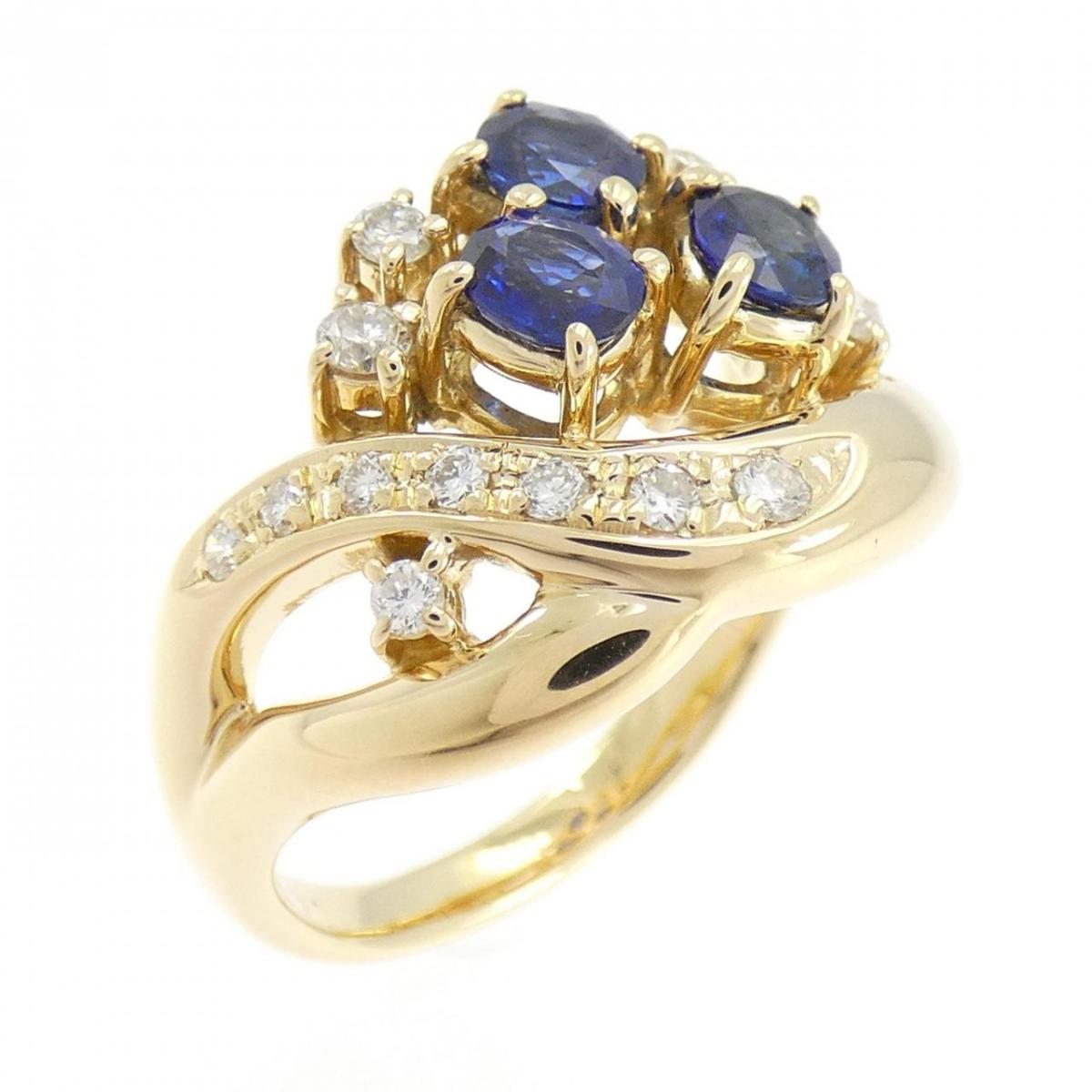 タサキ サファイヤ リング 0.91CT【中古】