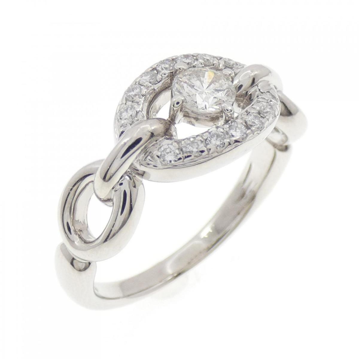 PT900 ダイヤモンド リング 0.41CT【中古】