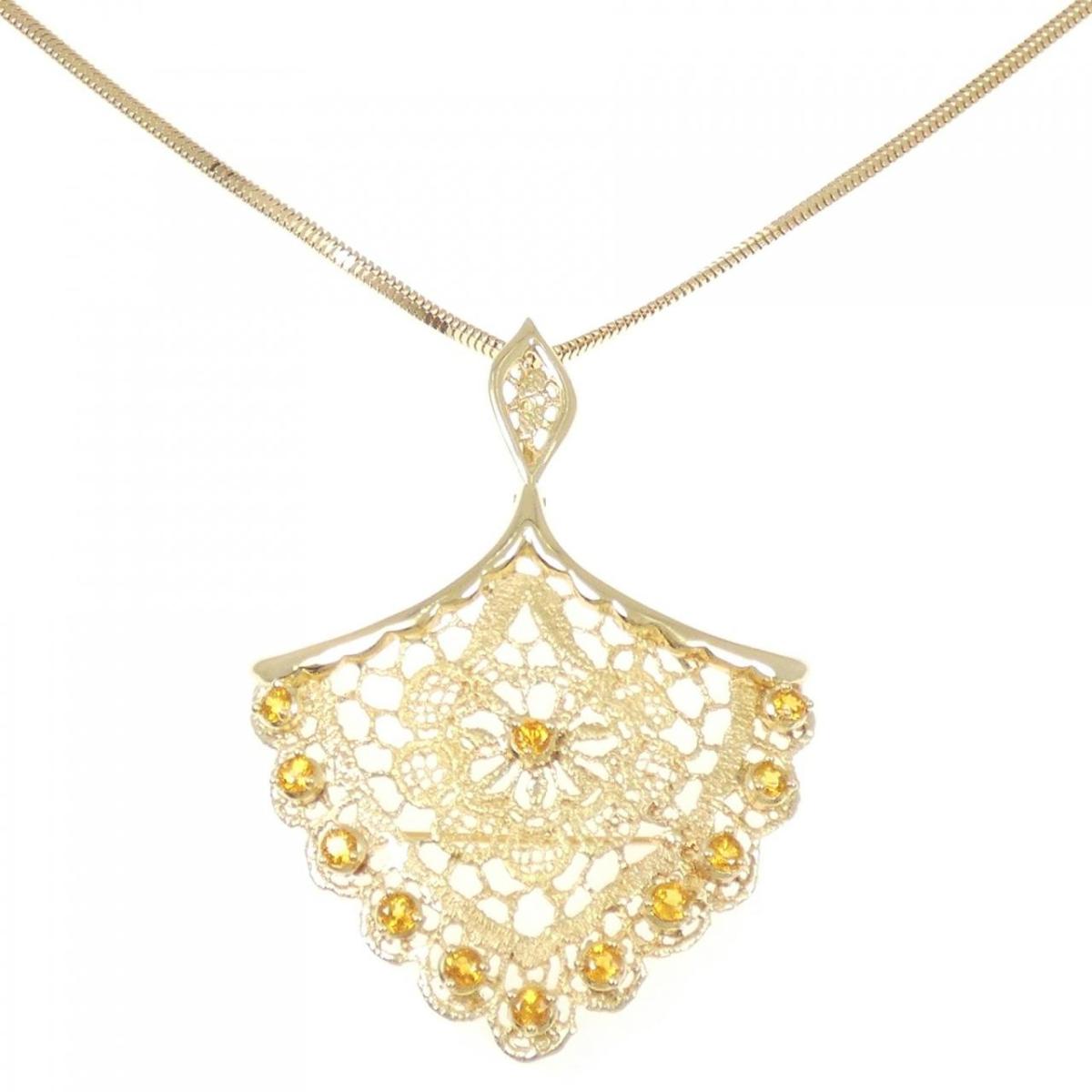 ジュネ サファイヤ ネックレス 1.92CT【中古】