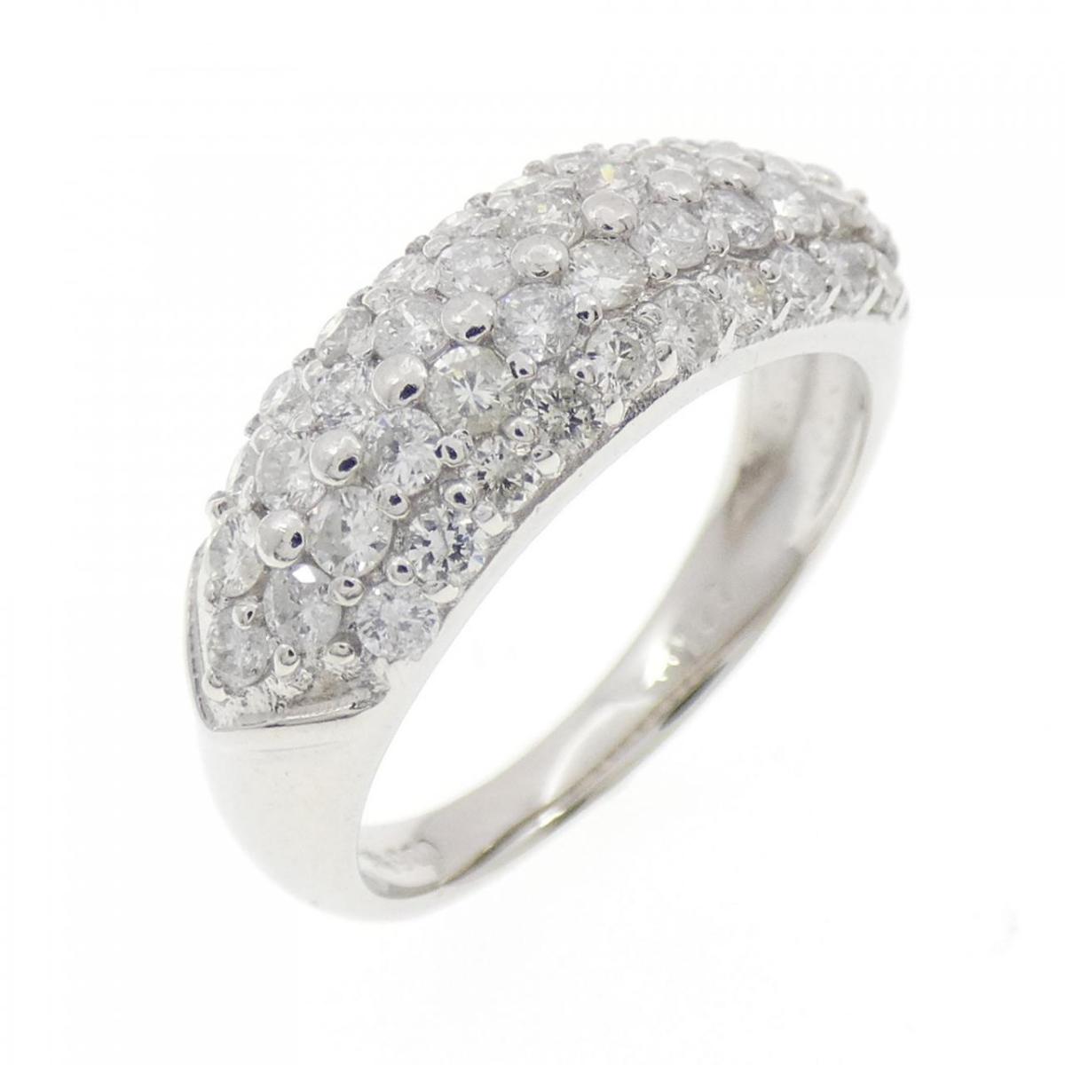 PT900 パヴェ ダイヤモンド リング 1.00CT【中古】