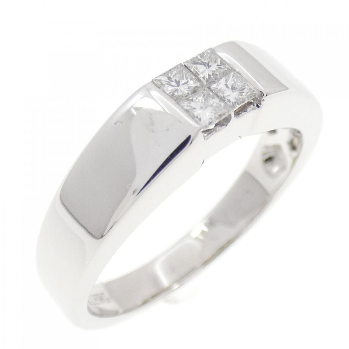 K18WG ダイヤモンド リング 0.18CT【中古】 82,830円