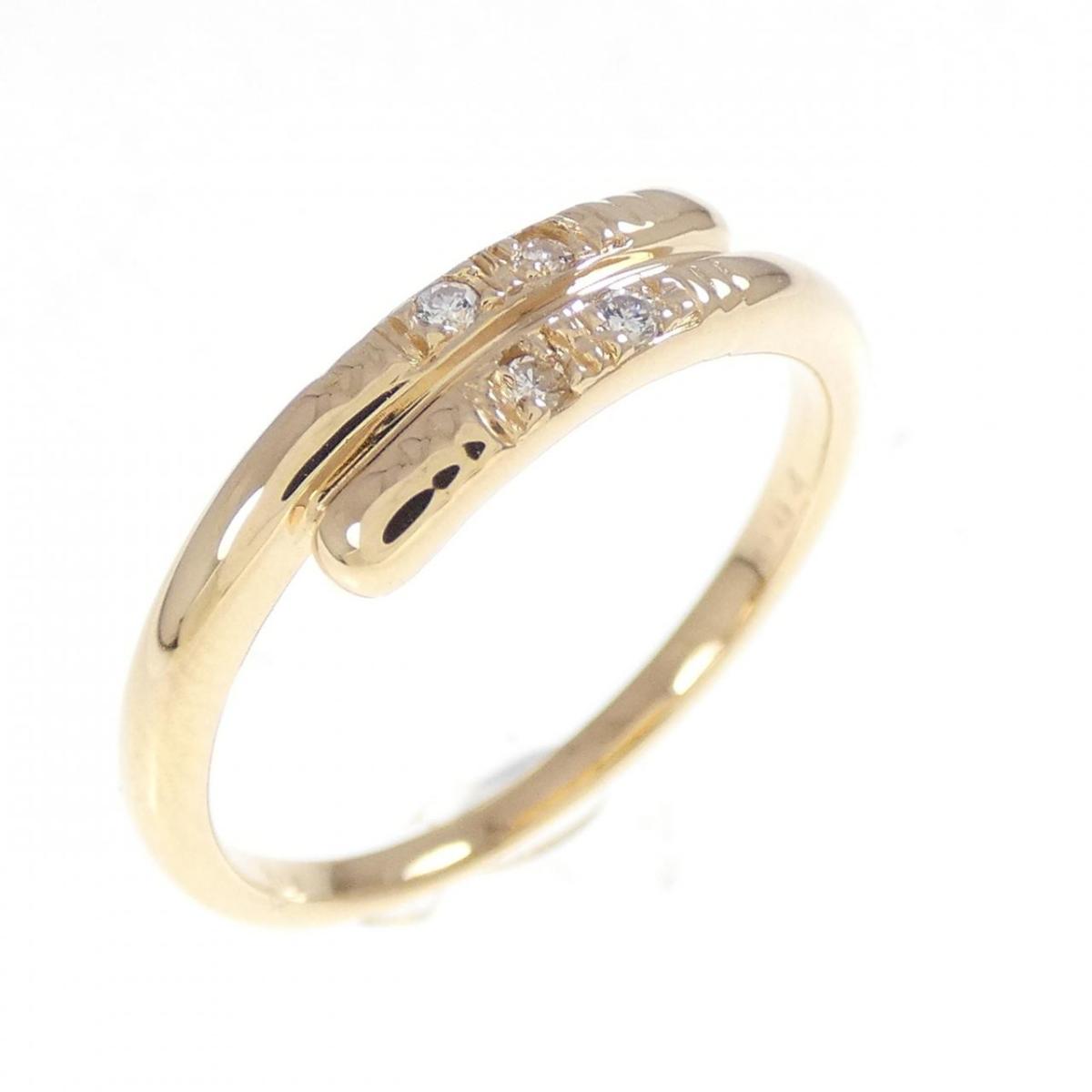 K18PG ダイヤモンド リング 0.04CT【中古】|KOMEHYO ONLINESTORE 店