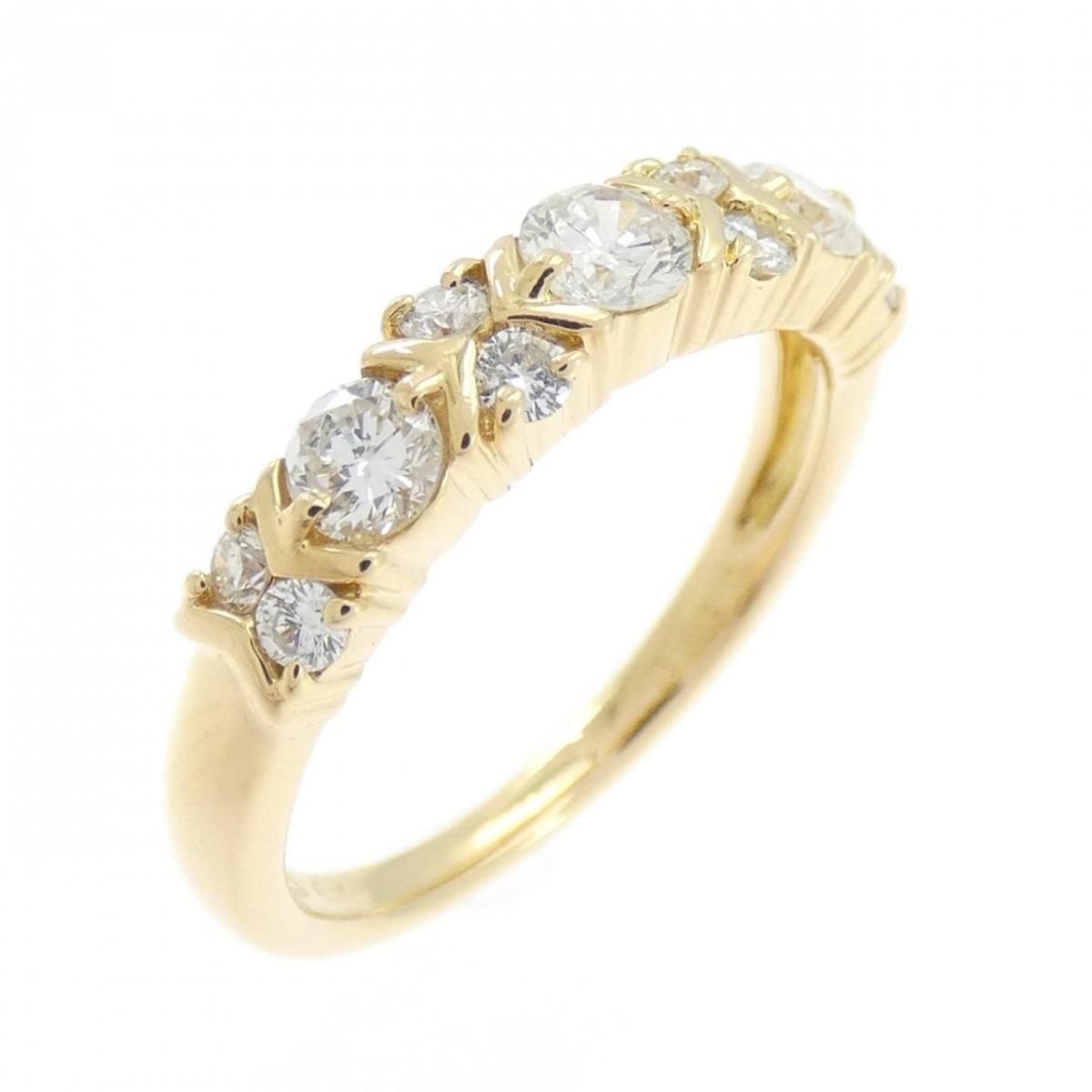 K18YG ダイヤモンド リング 0.50CT【中古】