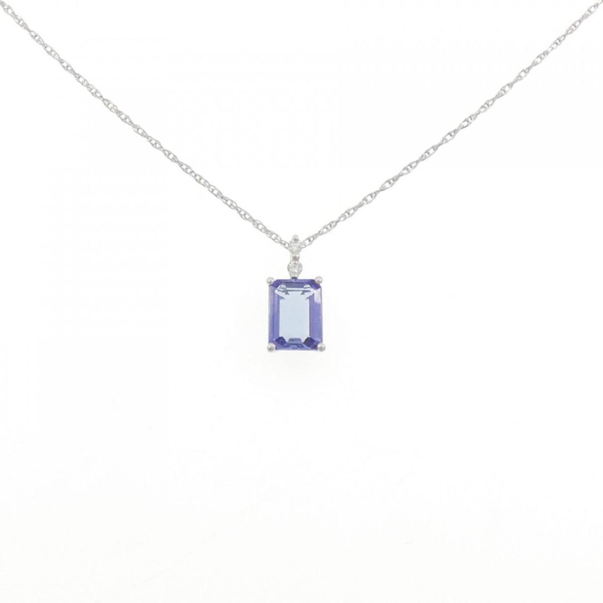 PT950 タンザナイト ネックレス 1.00CT【中古】