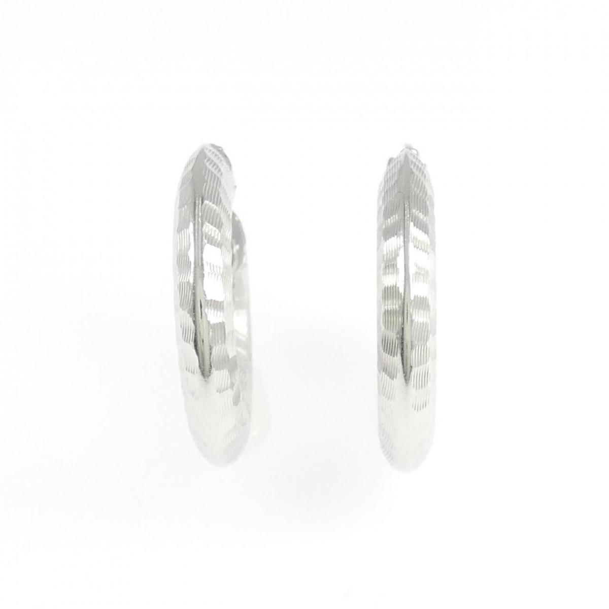750WG ピアス【中古】