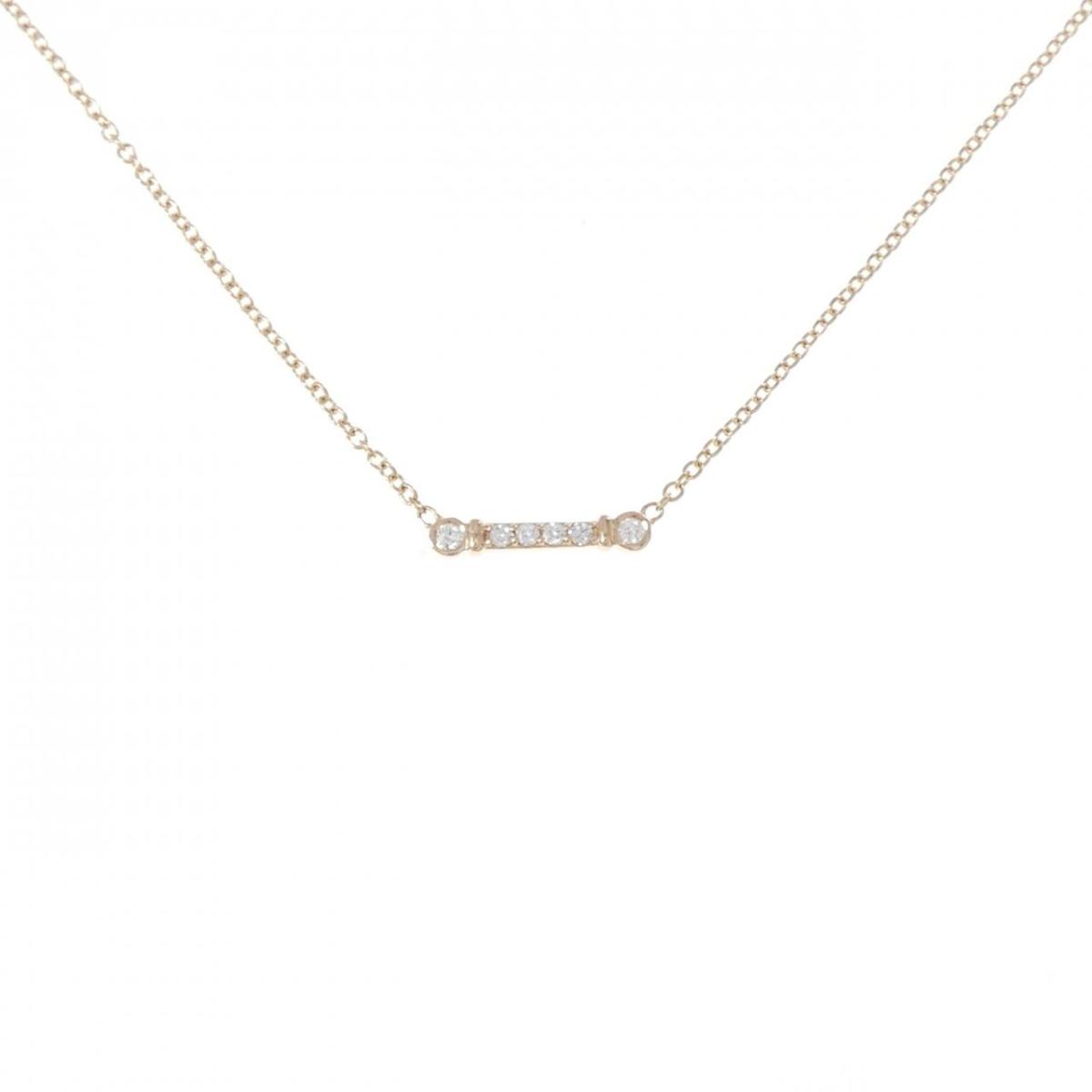 ティファニー フルール ド リス ステム ネックレス【中古】