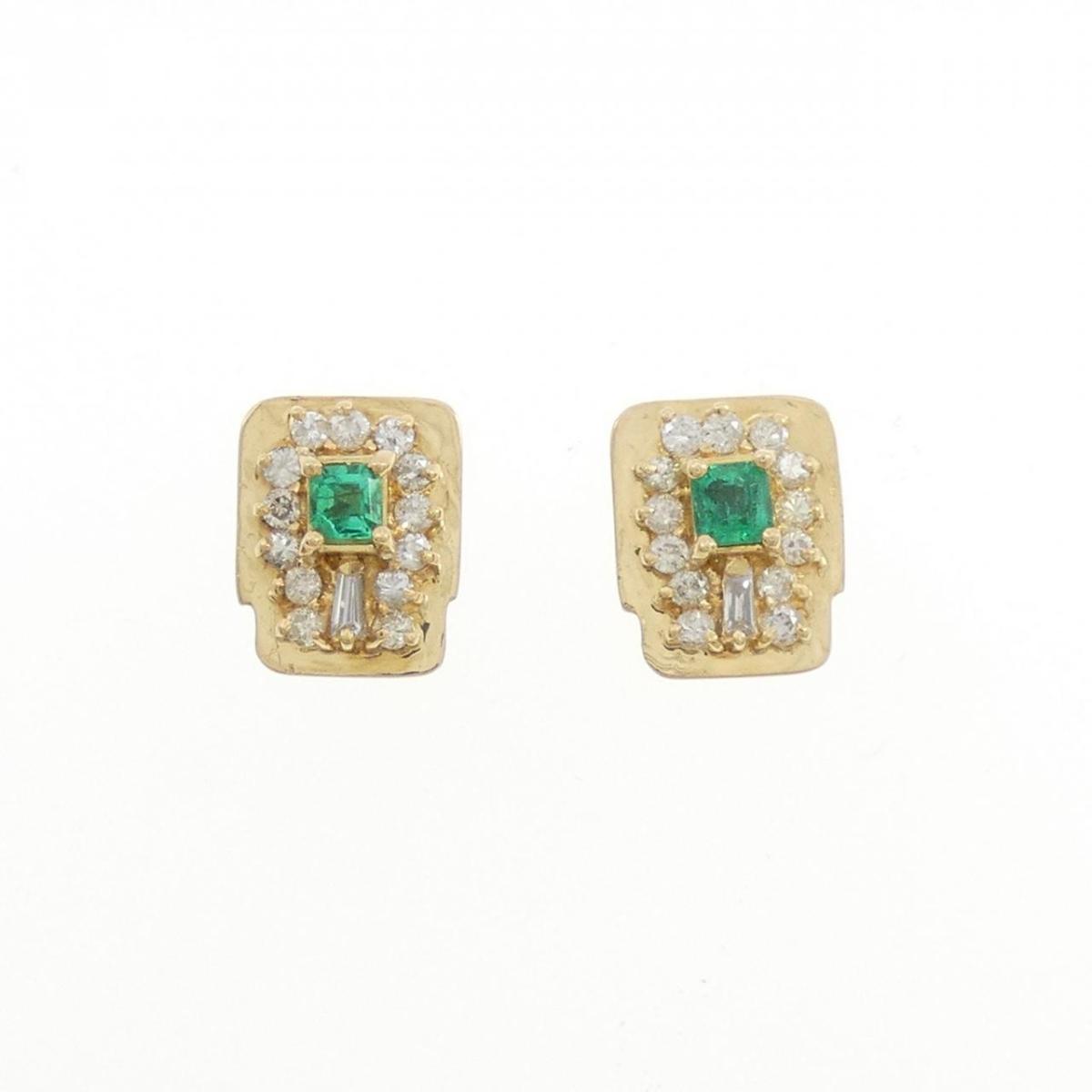K18YG エメラルド ピアス 0.28CT【中古】｜KOMEHYO ONLINESTORE 店
