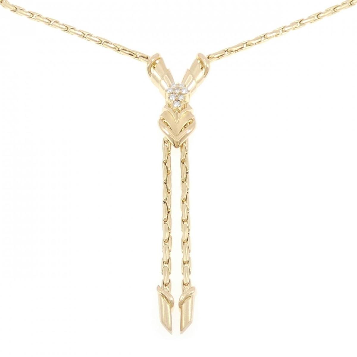 ジュネ ダイヤモンド ネックレス 0.61CT【中古】