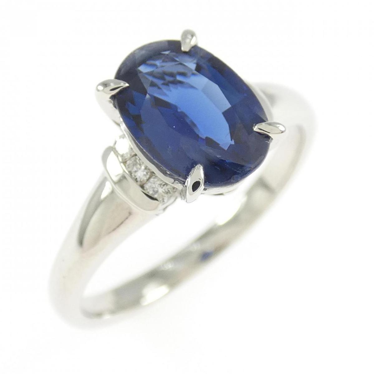 PT900 サファイヤ リング 1.60CT【中古】