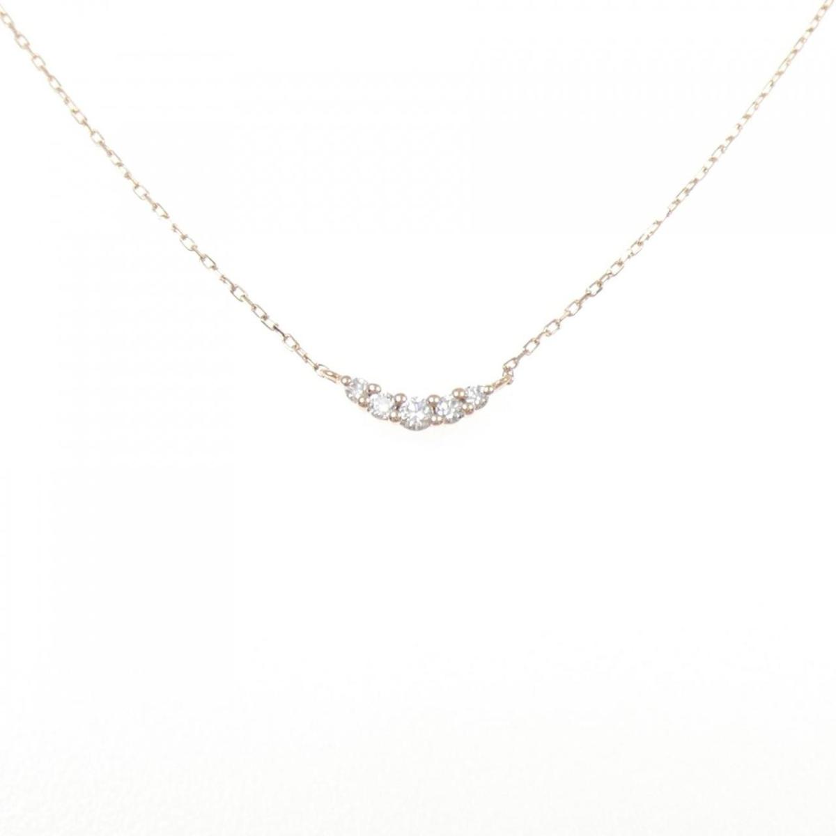 4゜C ダイヤモンド ネックレス【中古】