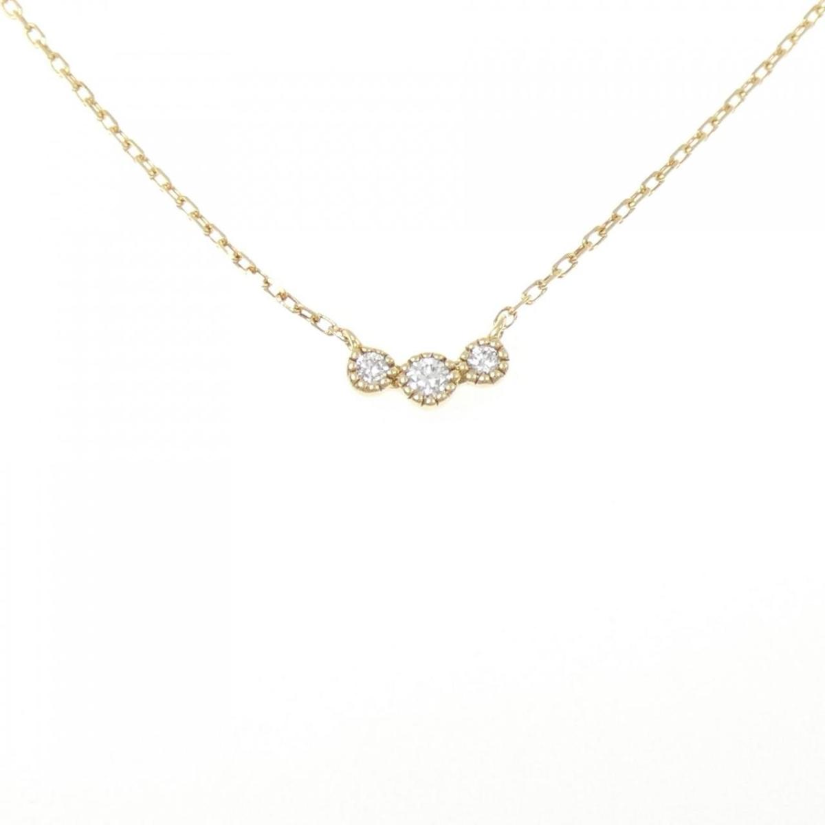 エテ ダイヤモンド ネックレス 0.05CT【中古】 28,564円