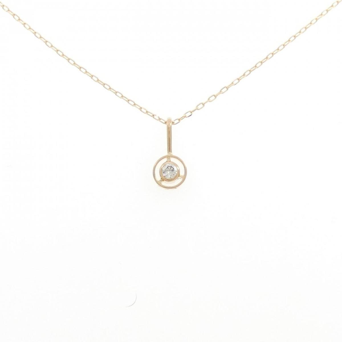 K18YG ダイヤモンド ネックレス 0.07CT【中古】｜KOMEHYO ONLINESTORE 店