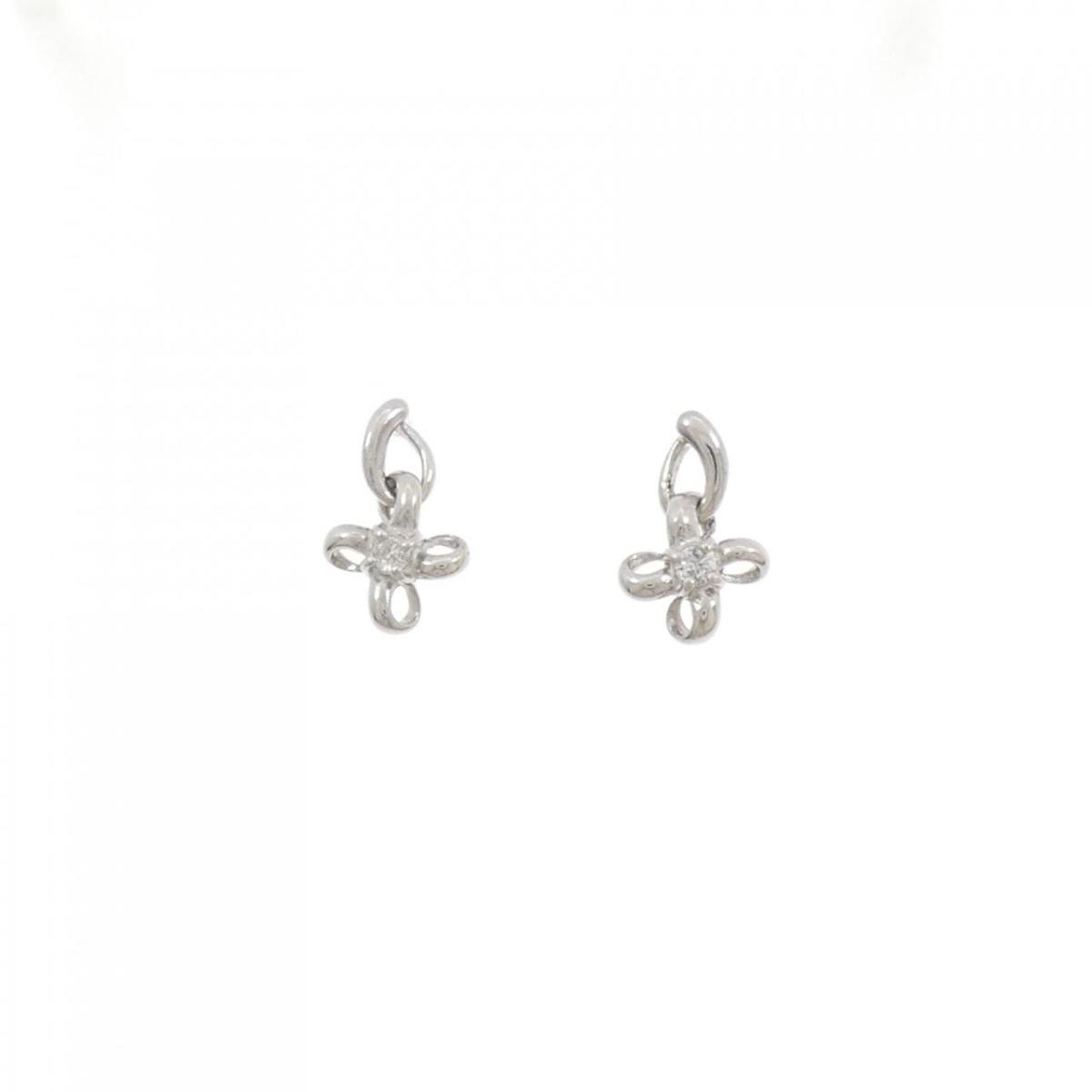 PT900 ダイヤモンド ピアス 0.06CT【中古】｜KOMEHYO ONLINESTORE 店